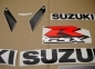 Preview: Suzuki GSX-R 1000 2003 - Silver - Sticker-Decals