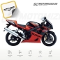 Preview: Suzuki GSX-R 1000 2003 in orange/schwarz mit Aufkleber-Dekor