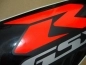 Preview: Replica Dekor für Suzuki GSX-R 1000 2003 in Orange/Schwarz