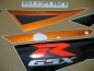 Preview: Suzuki GSX-R 1000 2003 - Orange/Schwarz - Aufkleber-Dekor