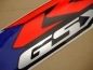 Preview: Restauration Aufkleber-Set für Suzuki GSX-R 1000 2004 in Weiß/Blau