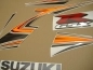 Preview: Suzuki GSX-R 1000 2007 - Orange/Black - Sticker-Decals