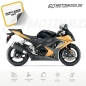 Preview: Suzuki GSX-R 1000 2008 in schwarz/gold mit Aufkleber-Dekor