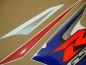 Preview: Suzuki GSX-R 1000 2008 - White/Blue - Sticker-Decals