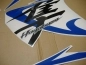 Preview: Suzuki Hayabusa 2009 - Weiß/Blau - Aufkleber-Dekor