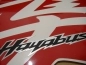 Preview: Restoration Sticker for Suzuki Hayabusa 2010 in Black/Red