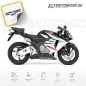 Preview: Honda CBR 600RR 2005 in schwarz/silber mit Aufkleber-Dekor