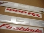 Preview: Restauration Aufkleber-Set für Honda CBR 1000RR 2014 in Schwarz