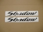 Preview: Honda Shadow with Black Motorcycle Decals