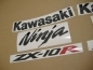 Preview: Kawasaki ZX-10R 2006 - Green - Sticker-Decals