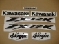 Preview: Kawasaki ZX-12R 2004 - Silver - Sticker-Decals