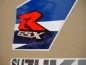 Preview: Restoration Sticker for Suzuki GSX-R 1000 2011 in White/Blue