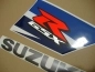 Preview: Suzuki GSX-R 1000 2011 - White/Blue - Sticker-Decals