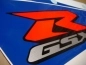 Preview: Suzuki GSX-R 1000 2003 with White/Blue Vinyl-Sticker