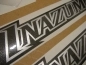 Preview: Suzuki Inazuma 2014 - Black - Sticker-Decals