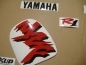 Preview: Yamaha YZF-R1 1998 - White/Red - Sticker-Decals