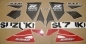 Preview: Suzuki GSX-R 600 1998 - Rot/Schwarz - Aufkleber-Dekor