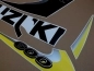 Preview: Replica Dekor für Suzuki GSX-R 600 1999 in Gelb/Schwarz