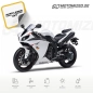 Preview: Yamaha YZF-R1 2010 with White Motorcycle Decals