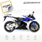 Preview: Honda CBR 600RR 2011 in weiß/blau/schwarz mit Aufkleber-Dekor