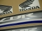 Preview: Honda CBR 600 F 2013 - Weiß/Blau - Aufkleber-Dekor