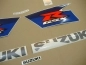 Preview: Suzuki GSX-R 1000 2010 with White/Black Vinyl-Sticker