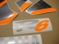 Preview: Yamaha YZF-R6 1999 - Silver/Black - Sticker-Decals