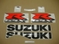 Preview: Restoration Sticker for Suzuki GSX-R 1000 2009 in White/Blue