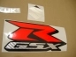 Preview: Suzuki GSX-R 1000 2009 with White/Blue Vinyl-Sticker