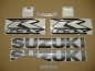 Preview: Restoration Sticker for Suzuki GSX-R 1000 2009 in White