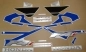 Preview: Honda CBR 600 F4i 2005 - Blue - Sticker-Decals