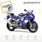 Preview: Yamaha YZF-R6 2001 with Blue Motorcycle Decals