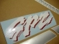 Preview: Kawasaki GPZ 500S 1996 - Blue/Silver - Sticker-Decals