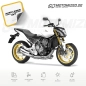 Preview: Honda CB 600F Hornet 2013 with White Motorcycle Decals