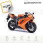 Preview: Kawasaki ZX-6R 2007 in orange mit Aufkleber-Dekor
