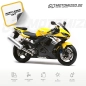 Preview: Yamaha YZF-R6 2003 with Yellow Motorcycle Decals