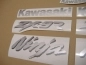 Preview: Kawasaki ZX-9R 1999 - Black - Sticker-Decals