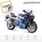 Preview: Suzuki GSX-R 600 1998 with Blue/White Motorcycle Decals