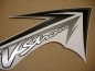 Preview: Suzuki DL650 V-STROM 2009 - Orange - Sticker-Decals