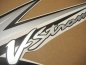 Preview: Suzuki DL650 V-STROM 2010 - Brown - Sticker-Decals
