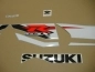 Preview: Suzuki GSX-R 1000 2012 - White/Blue - Sticker-Decals