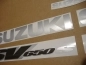 Preview: Suzuki SV 650S 2001 - Blue - Sticker-Decals