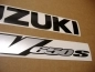 Preview: Suzuki SV 650S 2000 - Gelb - Aufkleber-Dekor