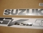 Preview: Suzuki SV 650S 2003 - Silver - Sticker-Decals