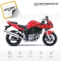 Preview: Suzuki SV 650S 2005 in rot mit Aufkleber-Dekor