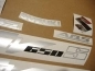 Preview: Suzuki SV 650S 2006 with Blue Vinyl-Sticker