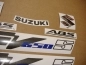 Preview: Suzuki SV 650S 2009 - Grey - Sticker-Decals