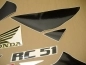 Preview: Honda RVT 1000R 2001 - Red/Silver - Sticker-Decals