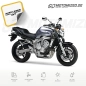 Preview: Yamaha FZ6 S2 2007 with Titaniumgrey Motorcycle Decals