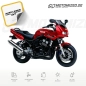 Preview: Yamaha FZS600 Fazer 1999 with Red Motorcycle Decals